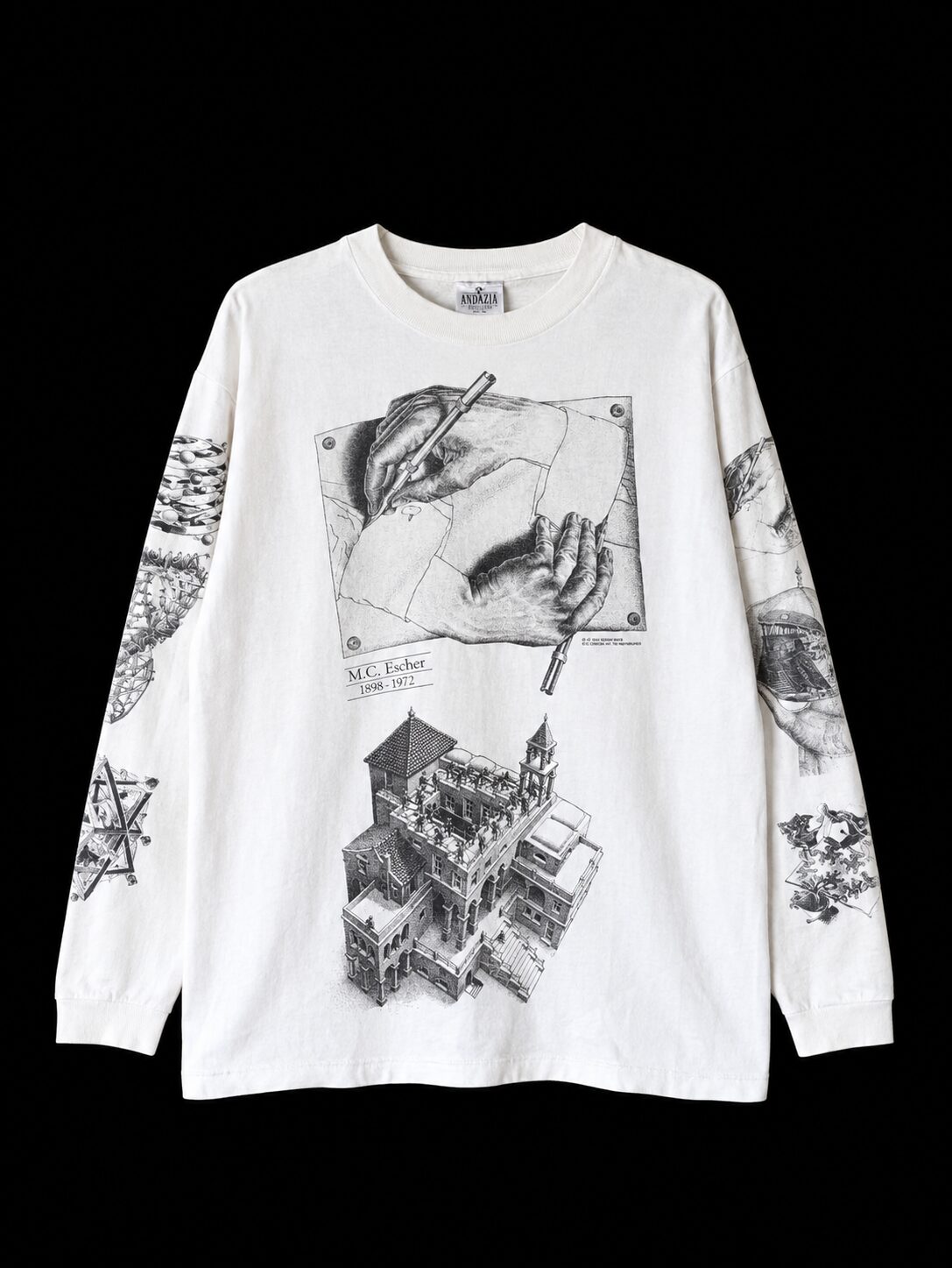 M.C.エッシャー ロングスリーブT