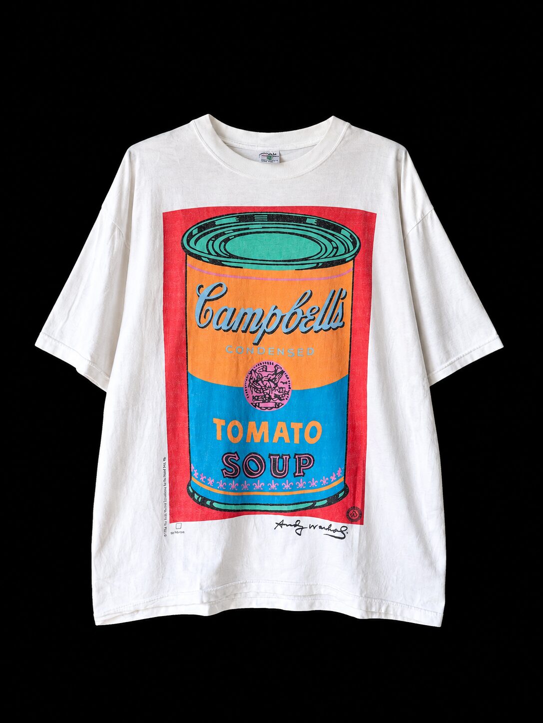 アンディ・ウォーホル トマト缶Tシャツ